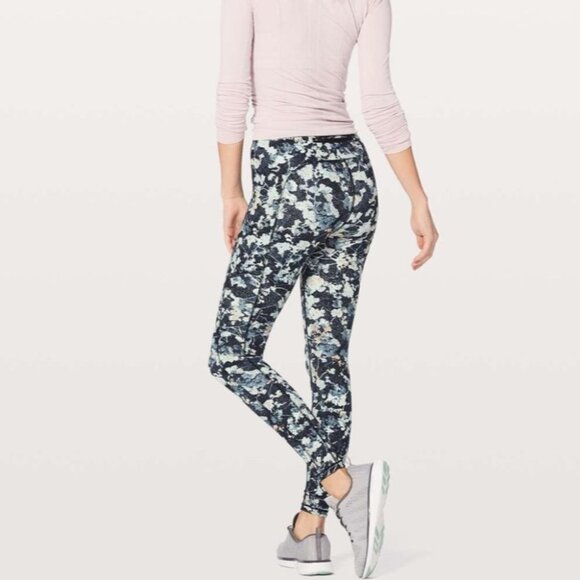 Lululemon Speed Up Tight Leggings *Full-On Luxtreme 28" Spring Bloom Multi - Picture 3 of 14